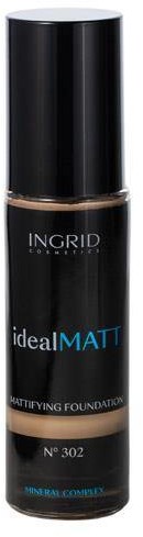 Ingrid Ideal Matt Mattifying Foundation mineralny podkład matujący 302 Light Sun 30ml 103322-uniw