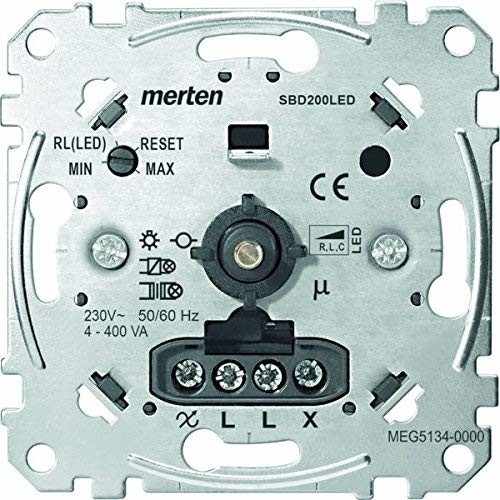 Merten LED-ściemniacz obrotowy, MEG5134-0000 MEG5134-0000