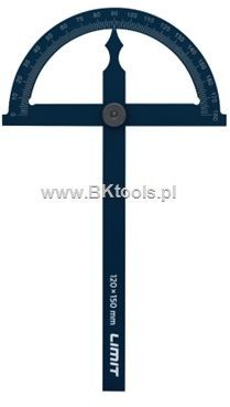 LIMIT Kątomierz tarczowy aluminiowy PRD 120 277450201