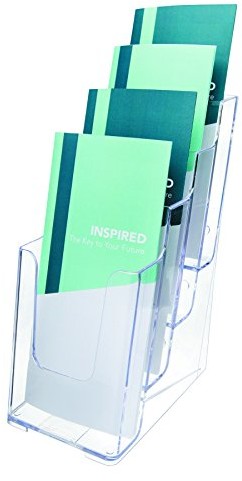 Deflecto 019219  sprzedawany sukcesywnych 110 X 200 X 254 mm. 110 X 200 X 254 mm. 3 lub 4 pozycje 77701