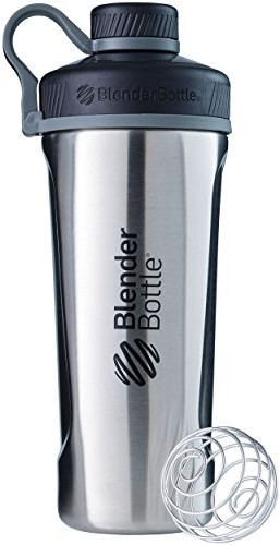 Blender BlenderBottle Radian woda flasche| białka shaker| dietą shaker| Fitness shaker | bez BPA | z ball, , , stal szlachetna, 500620