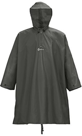 Wäfo waefo Wander tradycyjne poncho, brązowy, s 3901BRBLK-S