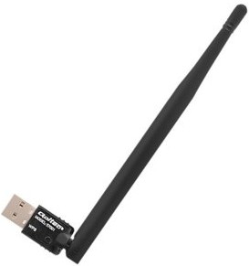 Qoltec Bezprzewodowy Adapter Wi-Fi USB z anteną 57001