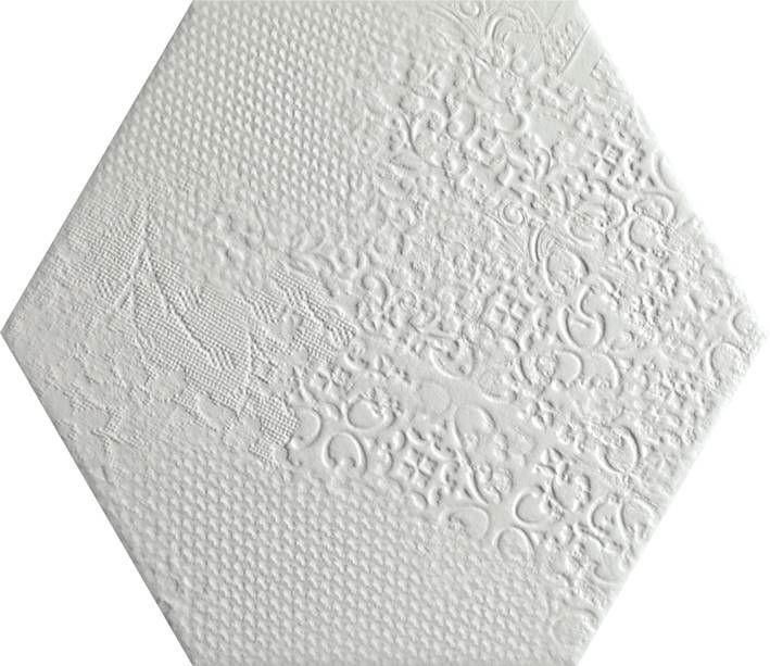 Codicer Hex 25 Milano White 22x25 heksagony