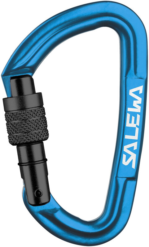 Salewa Hot G3 Carabiner Screw, blue 2021 Karabinki zakręcane 00-0000001724-3500-UNI