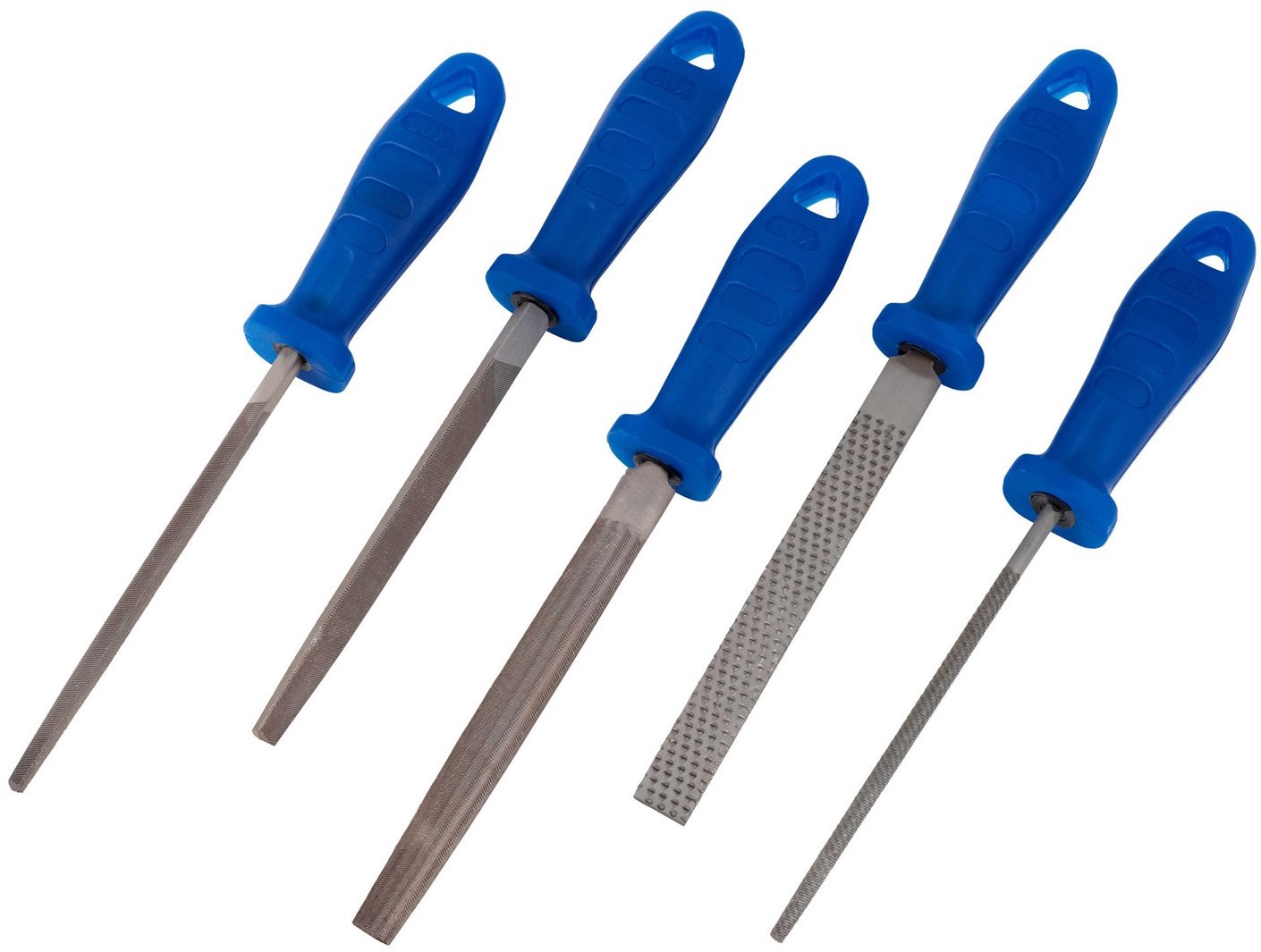 LUX-TOOLS LUX Zestaw pilników o długości 150 mm 5-częściowy