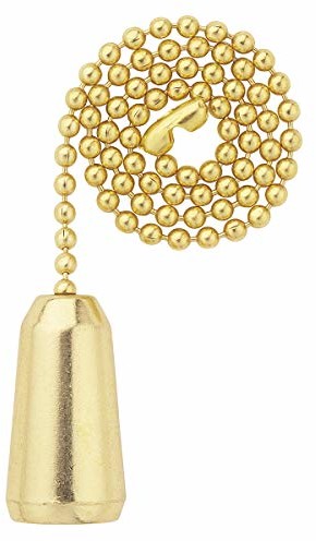 Westinghouse Lighting 77005 wykonanie z polerowanego mosiądzu, łańcuszek z wisiorkiem w kształcie kropli 7700540