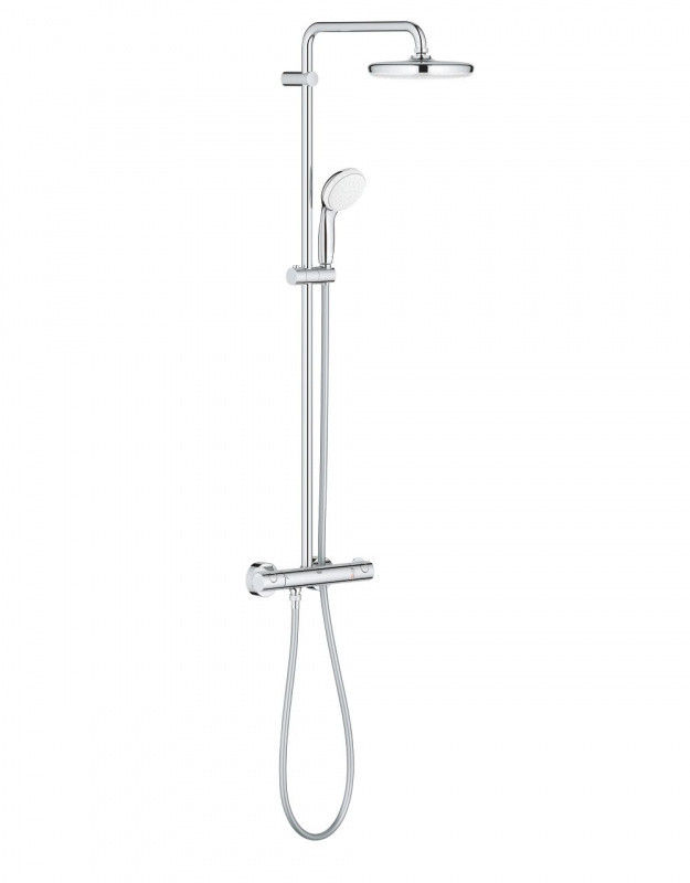 Grohe Bau System Zestaw prysznicowy natynkowy z termostatem chrom 26699000