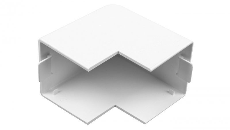 OBO Bettermann Naroże zewnętrzne kanału WDK 40x40 HA40040RW białe 6192246 4szt. 6192246