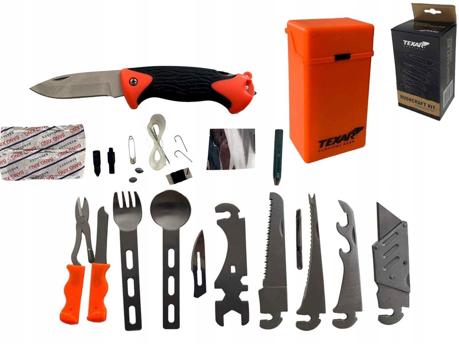 Zestaw przetrwania Bushcraft Texar