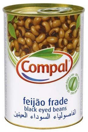 Compal Portugalska fasola z czarnym oczkiem 410 Compal