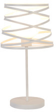 Ledea Ledea lampka biurkowa Akita E14 biała 42cm 50501062