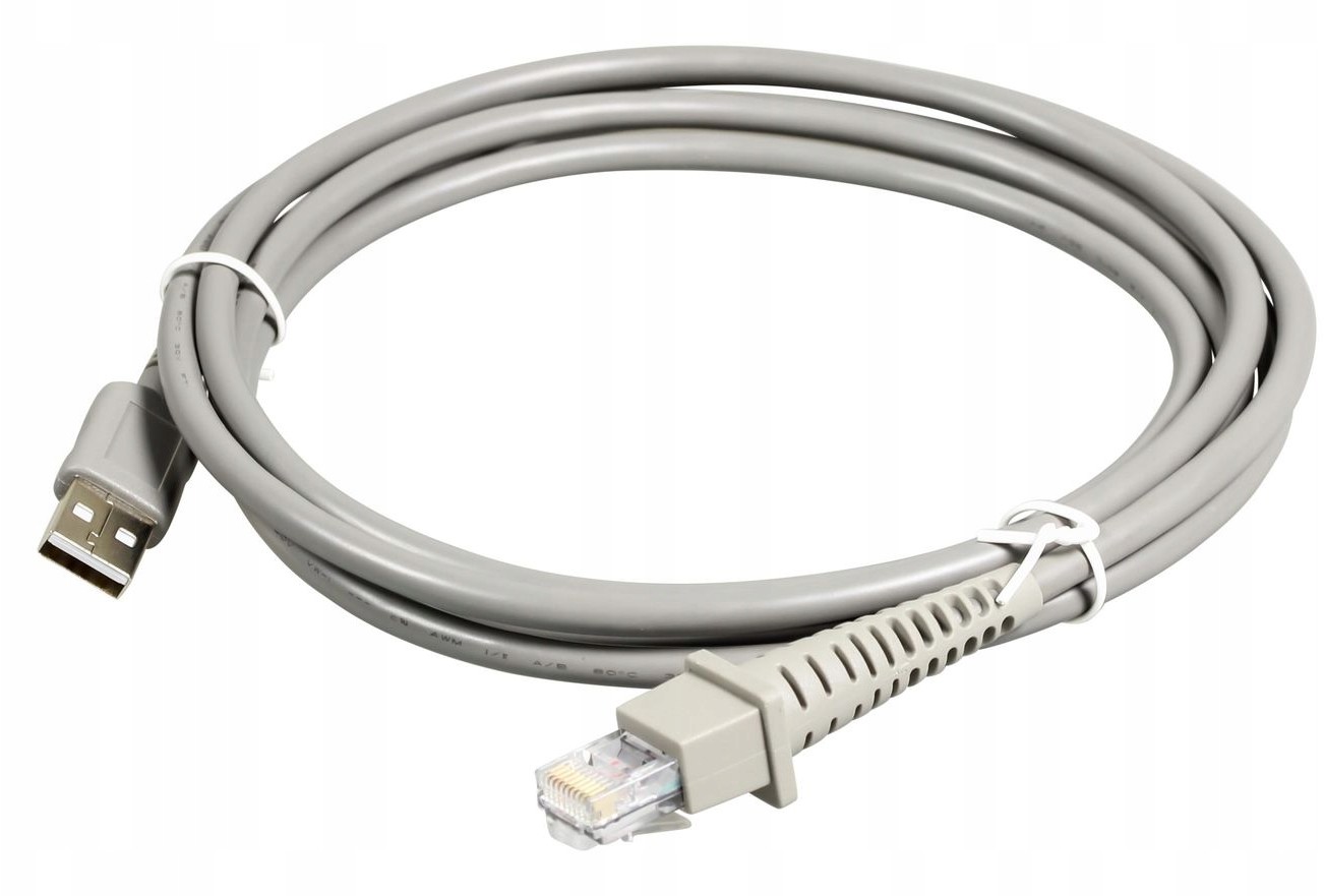 Datalogic Usb cable, straight, grey, 2m