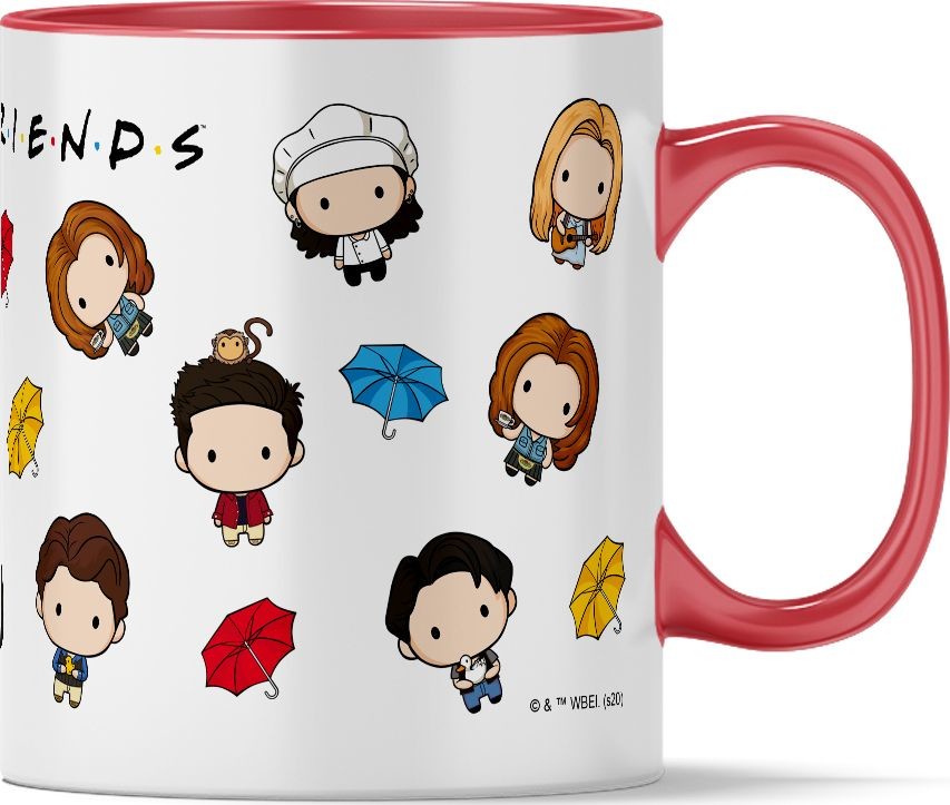 Friends Friends Kubek Friends 043 Friends Czerwony WMGFRDS020