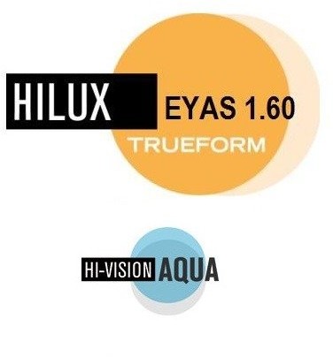 Hoya Hilux EYAS 1.60 Hi-Vision Aqua RX