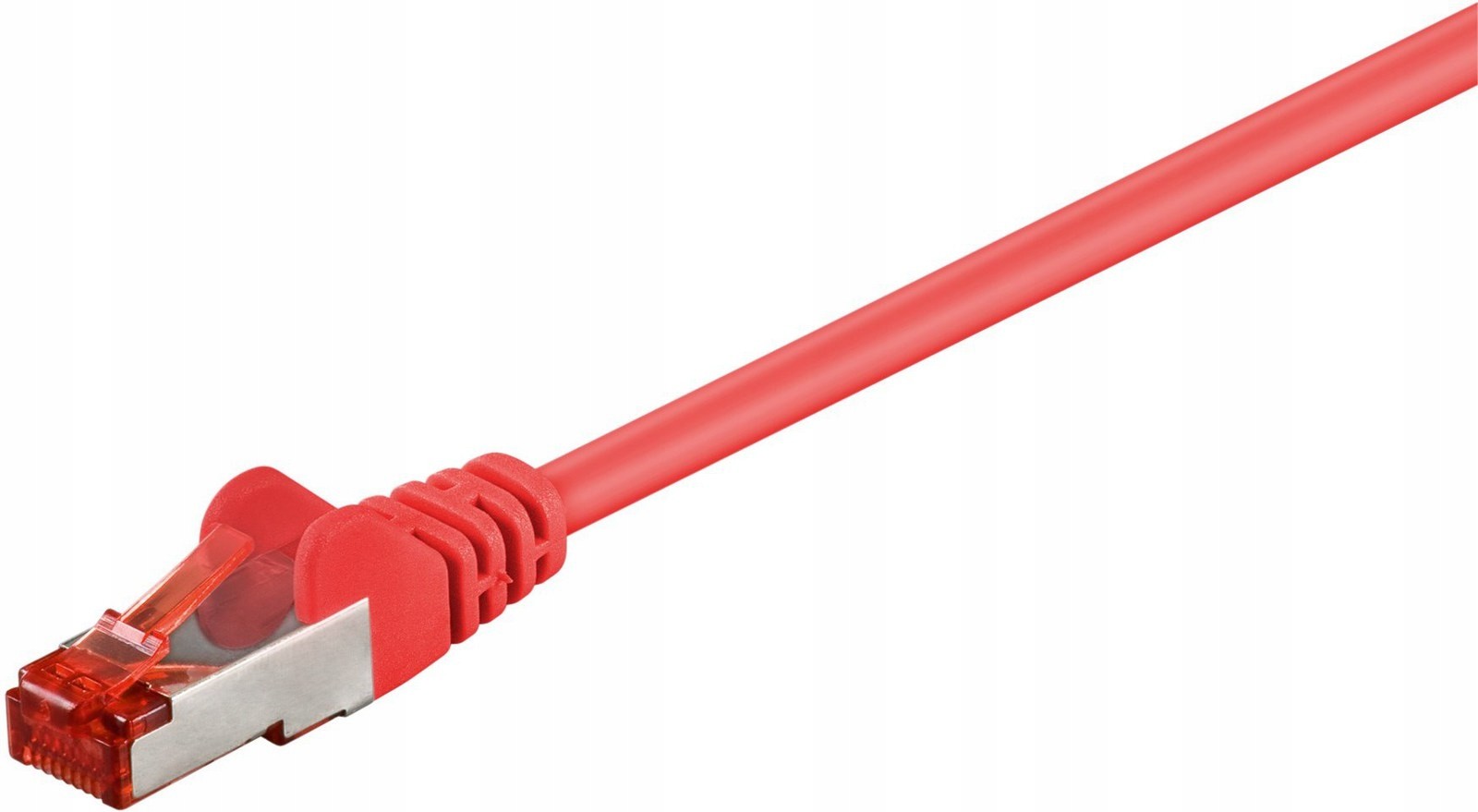 Patchcord F/utp CAT6 5m czerwony