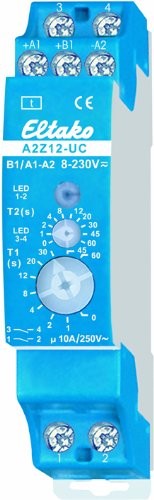 Eltako przyspiesza czas opóźnienia a2z12-UC Analog regulowana 2-stopniowa