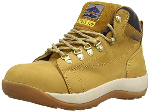 Portwest portwest steelite Mid Cut Nubuck Boot SB, męskie buty do bezpiecznego, brązowy FW31HOR39