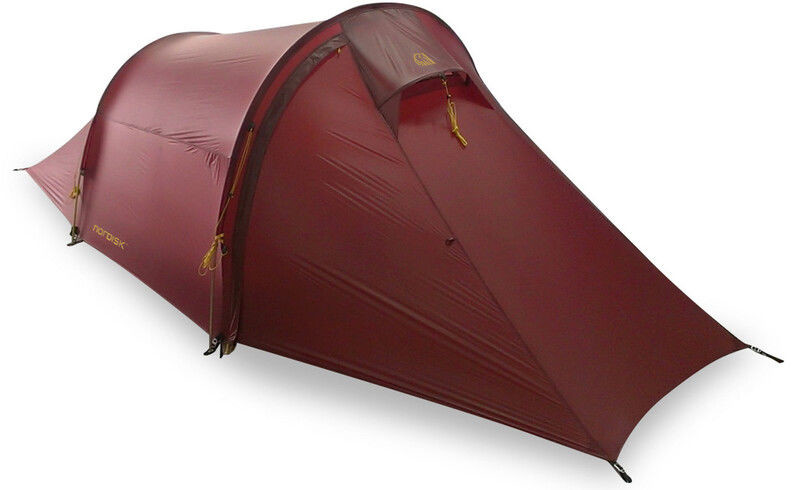 Nordisk Halland 2 Light Weight SI Namiot, burnt red 2020 Namioty 151016