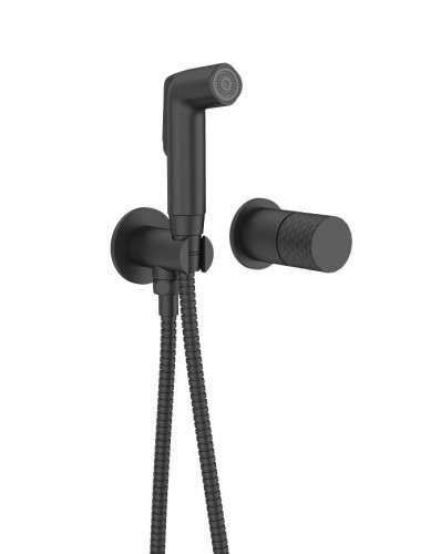 SEA HORSE Bateria OVE BLACK bidetowa podtynkowa czarny mat BJV308/1B