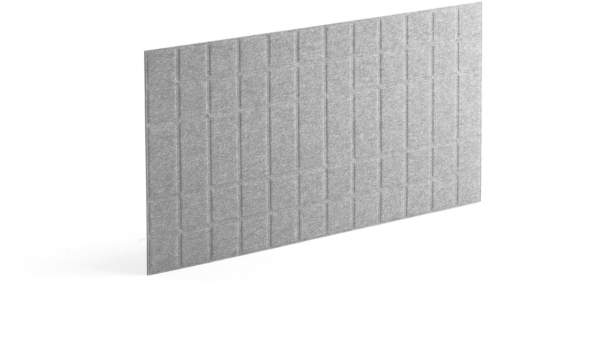 AJ Ścianka biurkowa SPLIT 1200x600 mm jasnoszary 124041