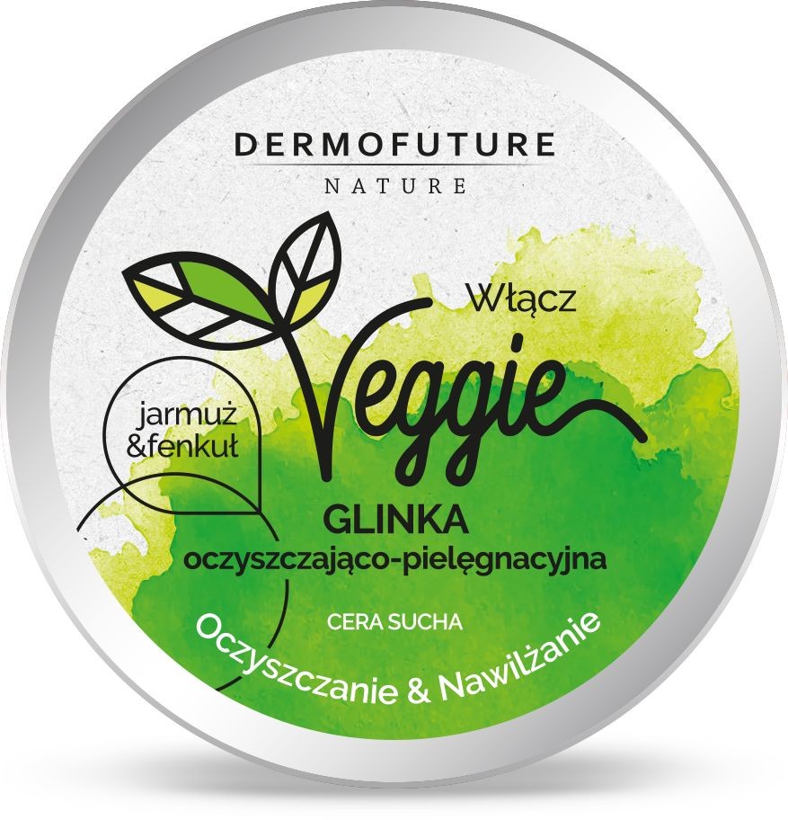 Dermofuture DermoFuture Veggie Glinka Oczyszczająca Jarmuż i Fenkuł 150ml DERF-6117