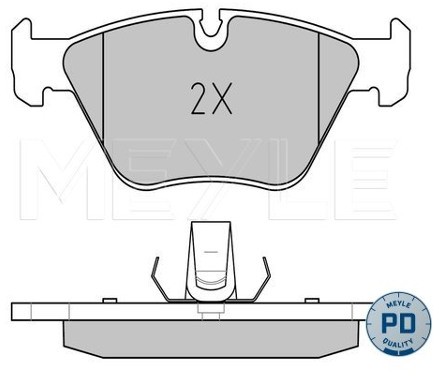Wulf Gaertner Autoparts Zestaw klocków hamulcowych, hamulce tarczowe Wulf Gaertner Autoparts 025 231 8320/PD