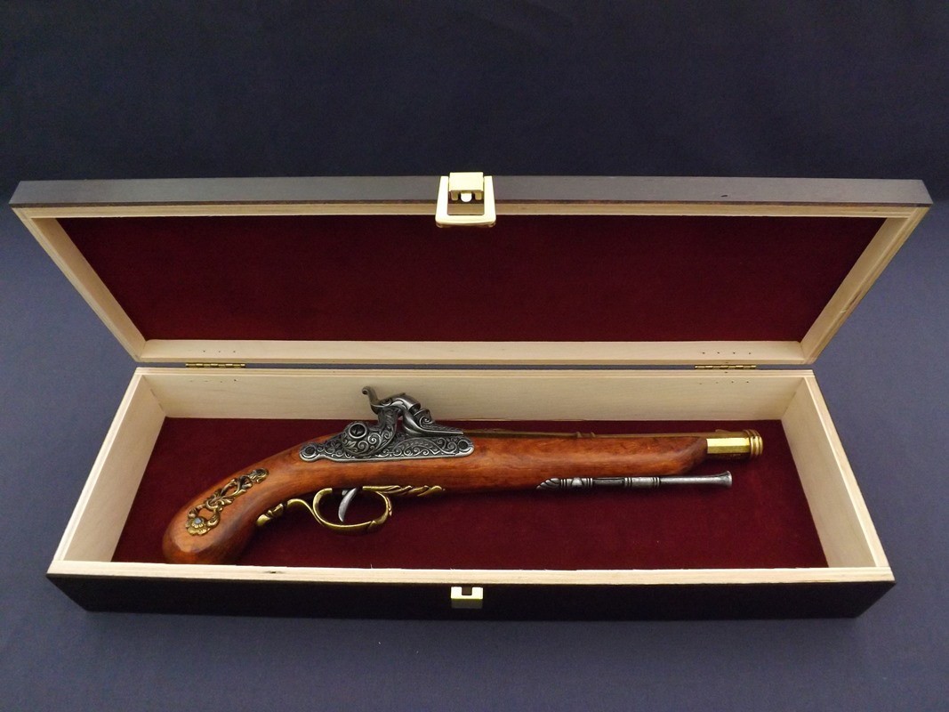 Denix SA REPLIKA PISTOLET FRANCUSKI W PUDEŁKU MODEL 1014L+P01 1014L+P01