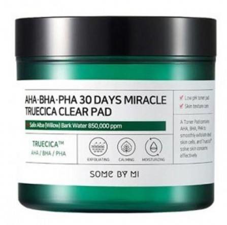 Some By Mi SomeByMi AHA/BHA/PHA 30days Miracle Pad Płatki złuszczające do cery problematycznej 70szt 52231-uniw