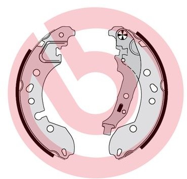 BREMBO Zestaw szczęk hamulcowych S 68 548 S 68 548