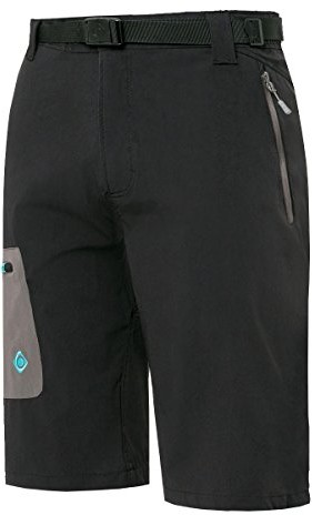 Izas izas raini  krótkie spodnie dla mężczyzn, czarny, s IMPSH00997BK/DGS