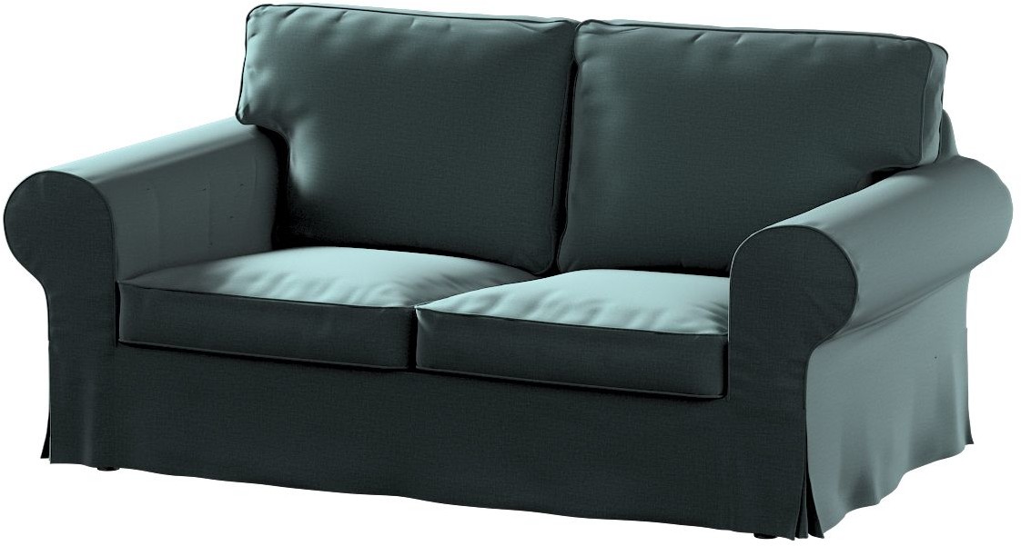 Dekoria Pokrowiec na sofę Ektorp 2-osobową nierozkładaną zgaszony szmaragd 173 x 83 x 73 cm Ingrid 611-705-36