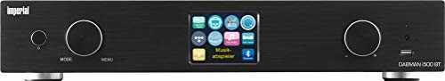 Imperial DABMAN i500BT HYBRID tuner HiFi (WLAN/LAN/DAB+/DAB/UKW/Bluetooth, kolorowy wyświetlacz TFT , USB, cinch, optyczne i elektryczne wyjście cyfrowe, pilot zdalnego sterowania, sterowanie aplikacj