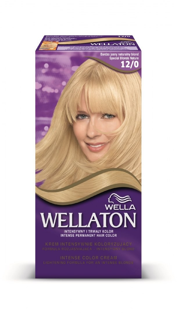 Wella ART.ROZNE Wellaton Krem intensywnie koloryzujący nr 12/0 Bardzo Jasny Naturalny Blond 1op. 101159