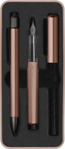 Faber Castell zestaw piśmienniczy Hexo M/B brąz/czarny 3 szt twm_996706