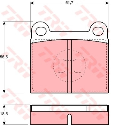 TRW KFZ Ausruestung GmbH) KFZ Ausruestung GmbH) GDB663 GDB663
