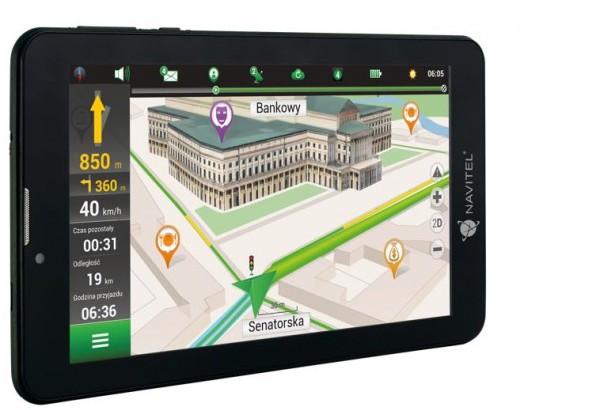 Navitel T700 16GB 3G czarny
