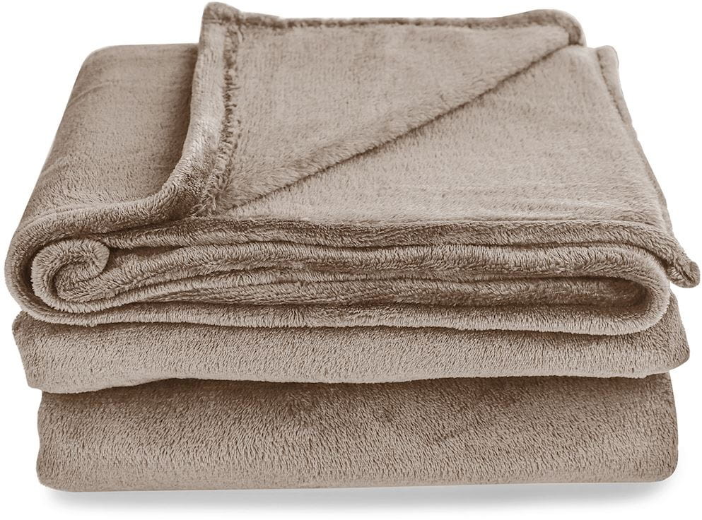 Amelia Home Koc 220x240 Mic mikrofibra ciepły gruby cappuccino BLA/MIC/CAPP/220