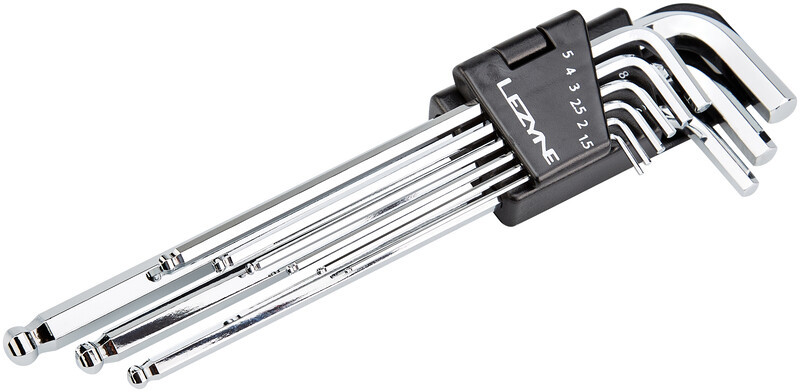 Lezyne Lezyne Allen Wrench Set 1,5/2/2,5/3/4/5/6/8mm, chrom  2021 Narzędzia 452100066