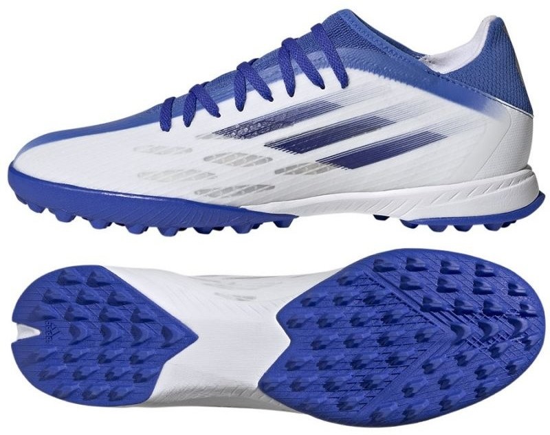 Adidas Buty piłkarskie X Speedflow.3 Tf M GW7509 wielokolorowe białe
