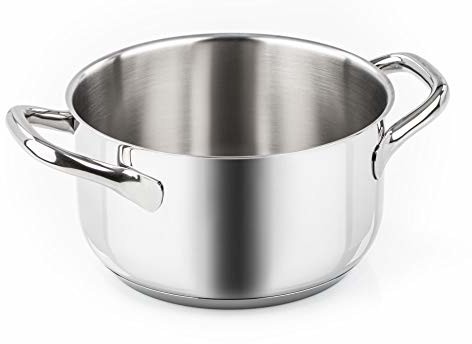 Barazzoni Chef Line rondel dwoma uchwytami, stal, cm 20