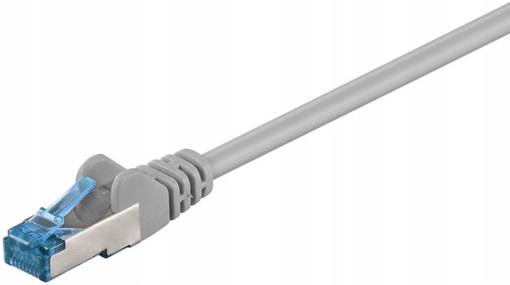 Patchcord S/ftp CAT6A 50M szary