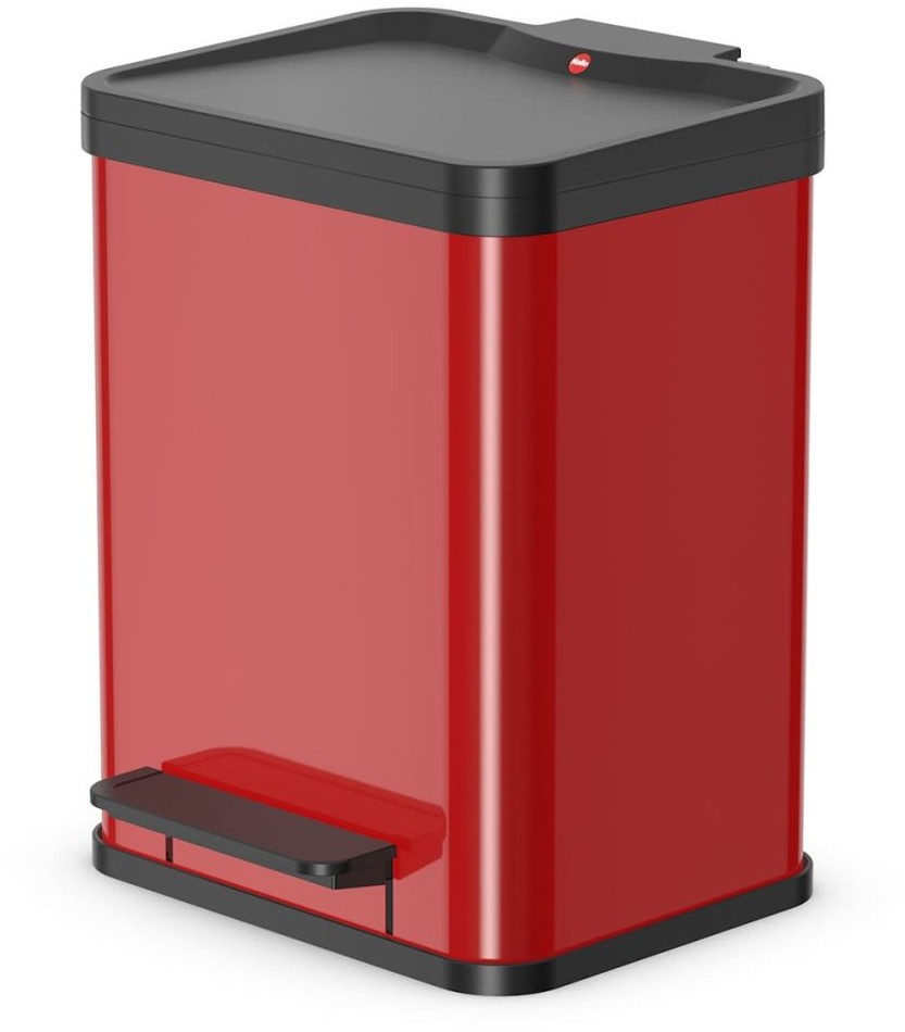 Hailo Kosz na śmieci Oko Uno Plus, rozmiar M, 17 L, czerwony, 0619-240 Werk