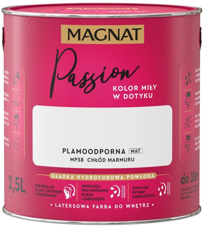 Magnat Farba Passion Chłód marmuru 2.5 l