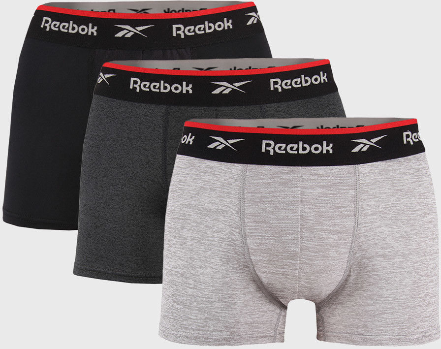 Reebok Trójpak bokserek Reebok Basic Sport