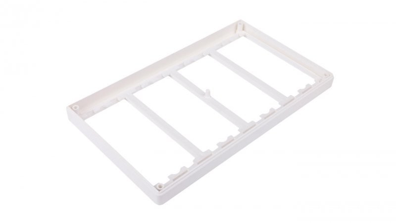 kontakt-simon Simon Connect Ramka poczwórna 8xK45 uniwersalna czysta biel SM402/9 SM402/9