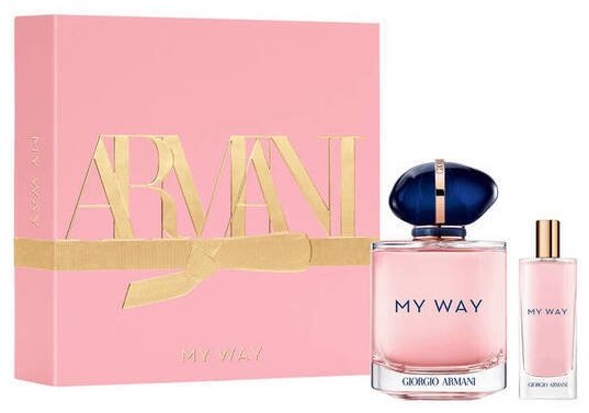 Giorgio Armani My Way EDP 90ml + EDP 15ml 93265-uniw