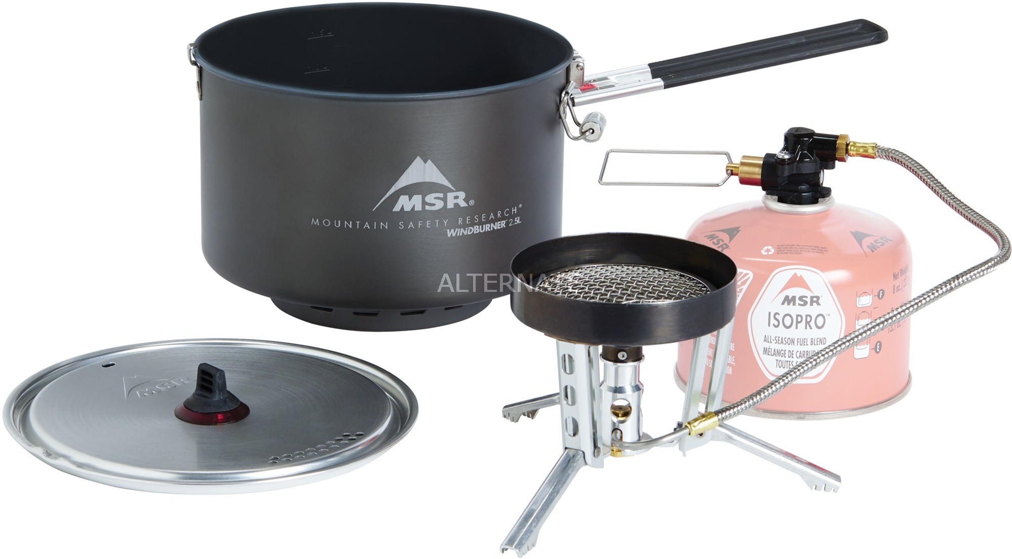 MSR WindBurner Group Stove System 2,5L, Gas cooker