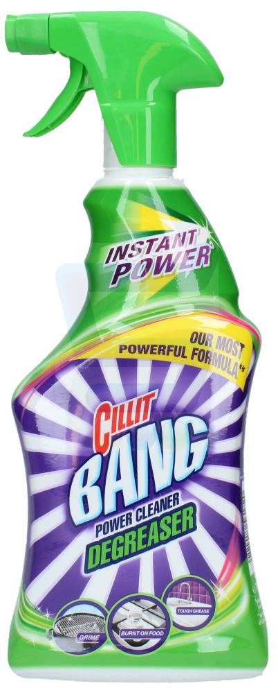 Cillit Bang Płyn do czyszczenia w sprayu Tłuszcz i Smugi 750 ml