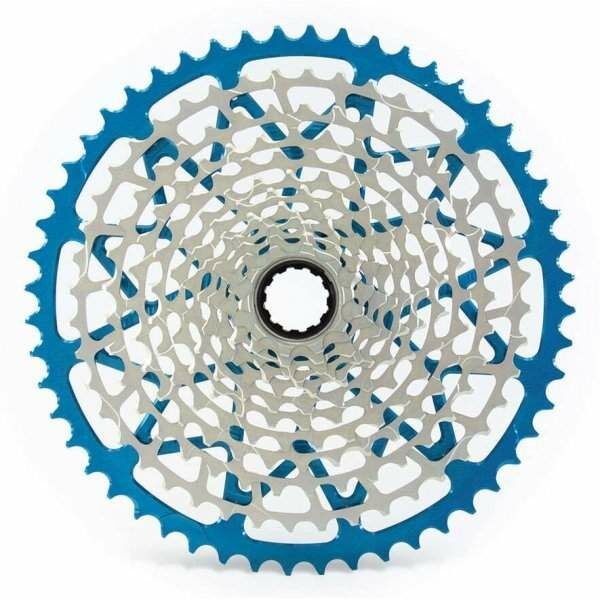 Sram Garbaruk Kaseta rowerowa garbaruk 12-speed xd 10-52t srebrny niebieski